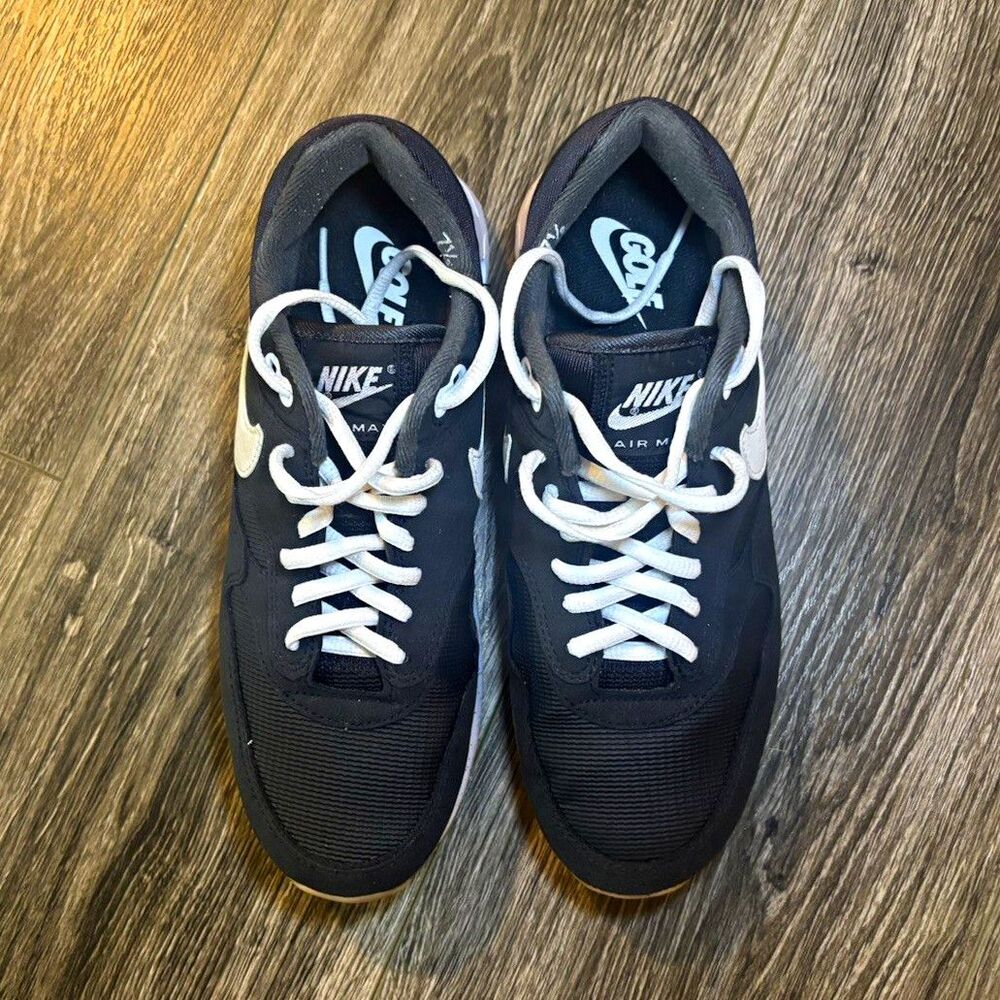 Nike Air Max 1 '86 OG G Spikeless Golf Shoes Black White  Men's Size 7.5